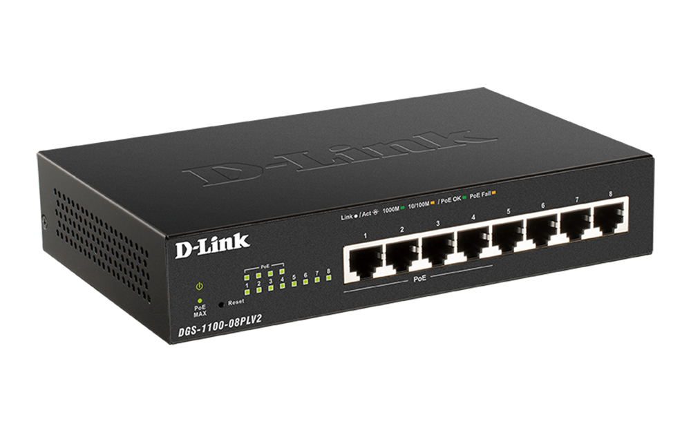 D-LINK 8-Port Managed Switch thumbnail 3