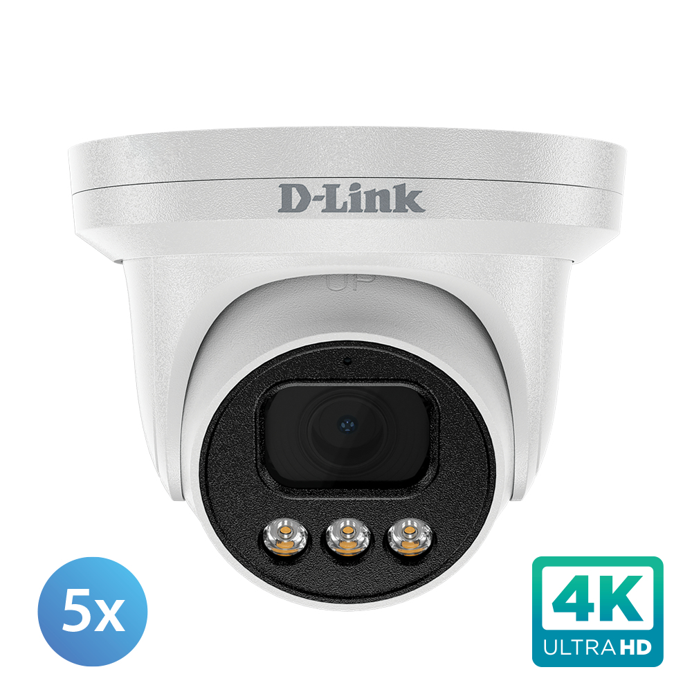 Dlink Vigilance Kit 8CH 8MP4TB D-Link — view 5