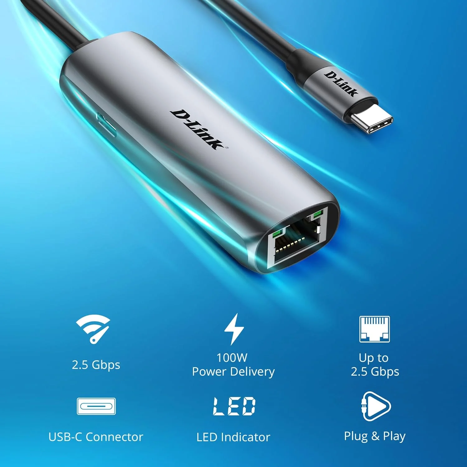 D-Link DUB-E255 USB-C D-Link — view 2