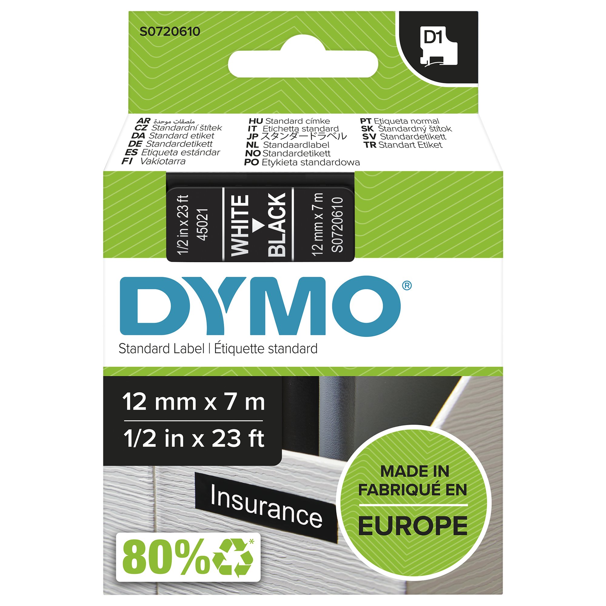 Dymo Labels
