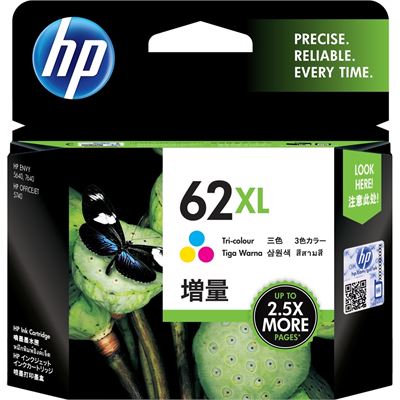 HP #62XL Tri Col Ink C2P07AA HP — view 2