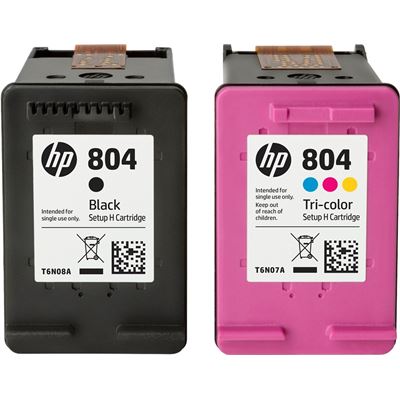 HP 804 Value pk 2x Blk, 1x Clr HP — view 2