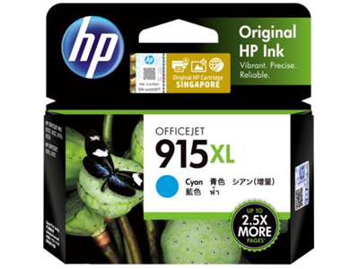 HP915XL Cyan Orign Ink 3YM19AA HP — view 2
