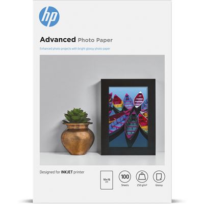 HP Advancd Gls PP 10x15 9RR49A HP — view 2