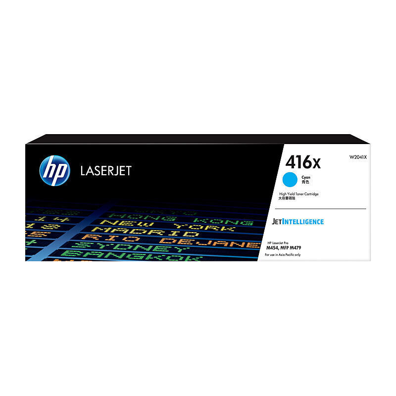 HP 416X Cyan Toner W2041X thumbnail 1