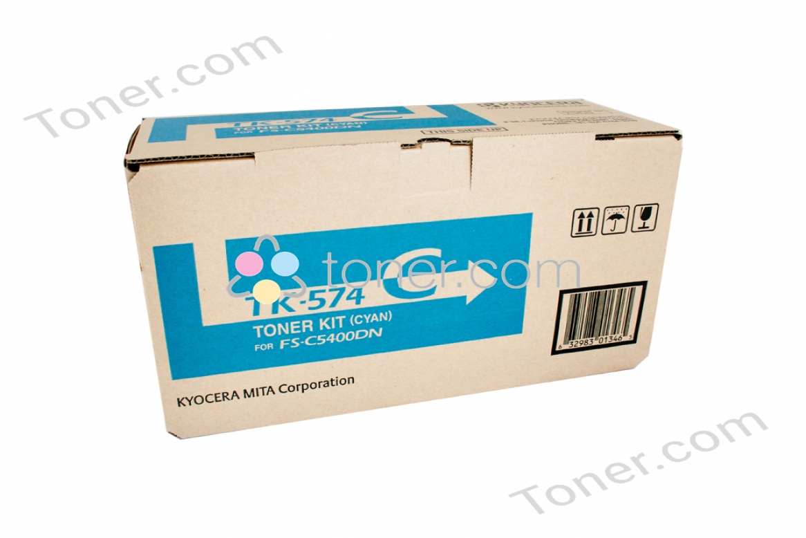 Kyocera TK574 Cyan Toner Kyocera — view 2