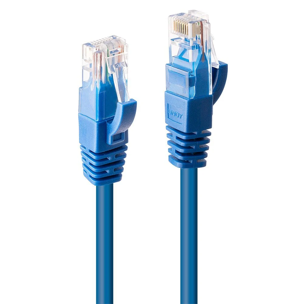 Lindy 3m CAT6 UTP Cable Blue Lindy — view 2