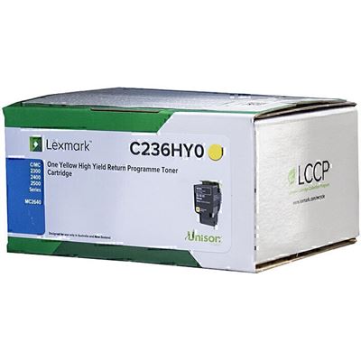 Lexm C2360Y0 Yellow Toner Lexmark — view 2