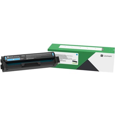 Lexm C333HC0 HY Cyan Toner Lexmark — view 2