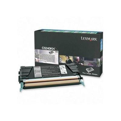 Lexm C5240KH Blk Pre HY Cart Lexmark — view 2