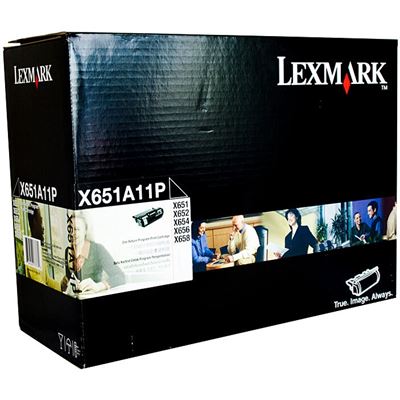 Lexm X651A11P Prebate Toner Lexmark — view 2