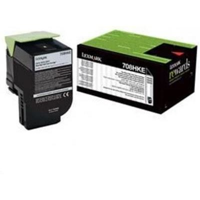 Lexm 708HK HY Black Toner Lexmark — view 2