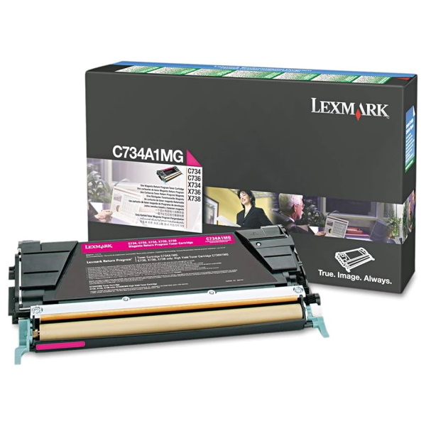 Lexm C734 Mag Toner Cart Lexmark — view 2
