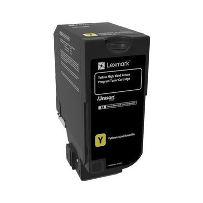 Lexm 74C6HY0 HY Yellow Toner Lexmark — view 2