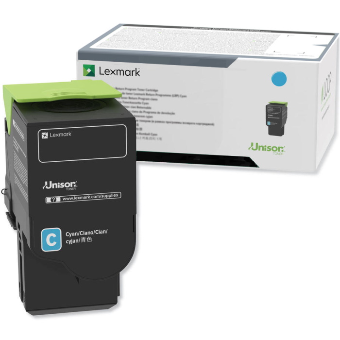 Lexm 75M10C0 Cyan Toner Lexmark — view 2