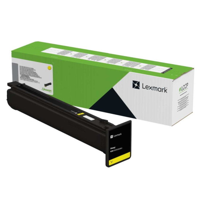 Lexm 77L10Y0 Yellow Toner Lexmark — view 2