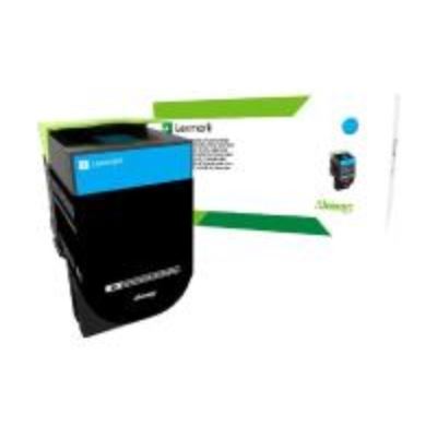 Lexm 808SC Std Cyan Toner Lexmark — view 2