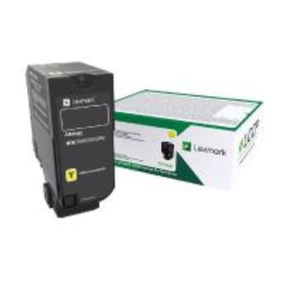 Lexm 84C6HY0 HY Yellow Toner Lexmark — view 2