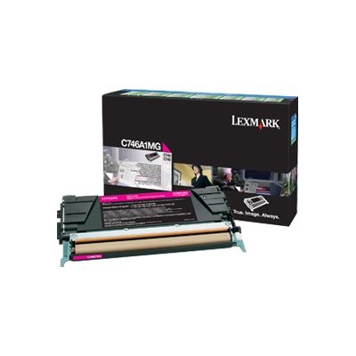 Lexm C746A1YG Magl Pre Cart Lexmark — view 2
