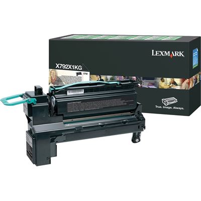 Lexm X792X1KG HY Pre Blk Cart Lexmark — view 2
