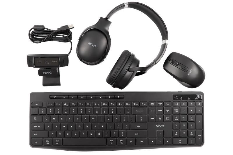NIVO KB+ Mouse+Webcam+Headset thumbnail 2