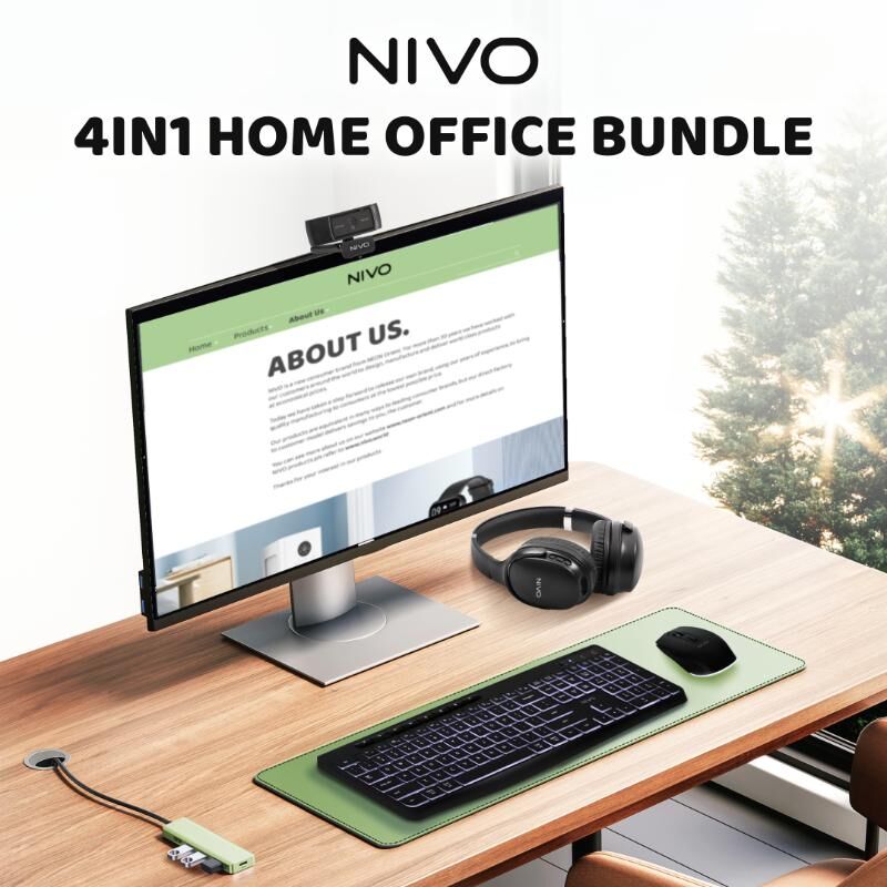 NIVO KB+ Mouse+Webcam+Headset thumbnail 3