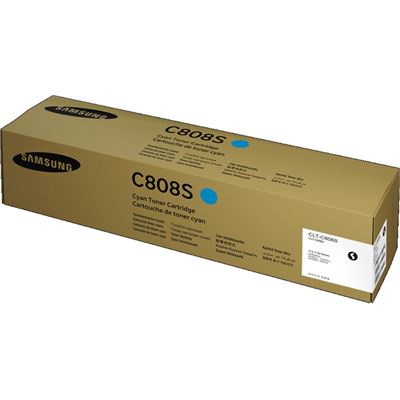 Samsung CLTC808S Cyan Toner Samsung — view 2