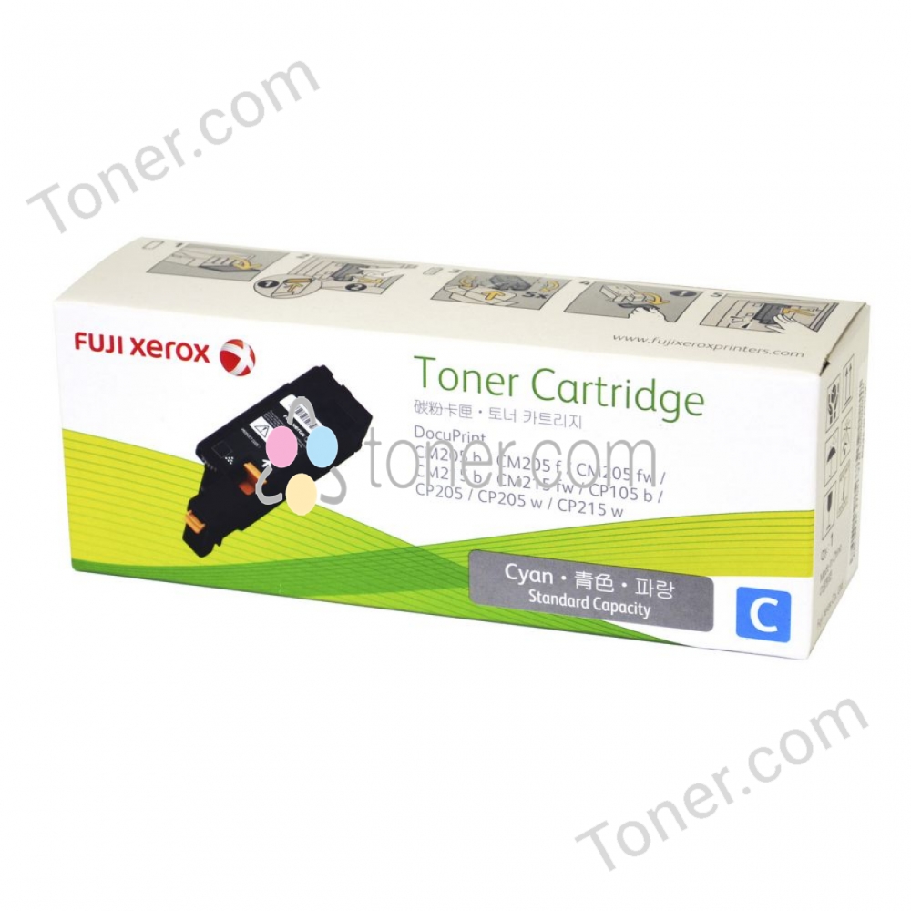 Fuji Xerox CT202131 Cyan Toner Fuji Xerox — view 2