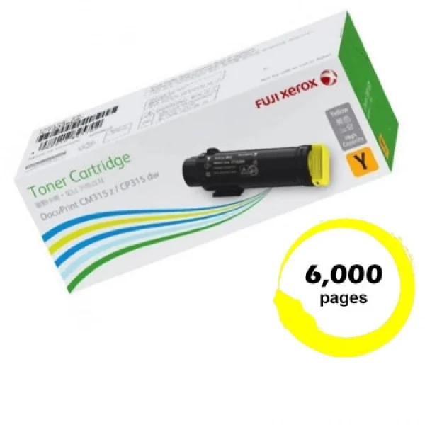 Fuji Xerox CT202654 Yell Toner Fuji Xerox — view 2