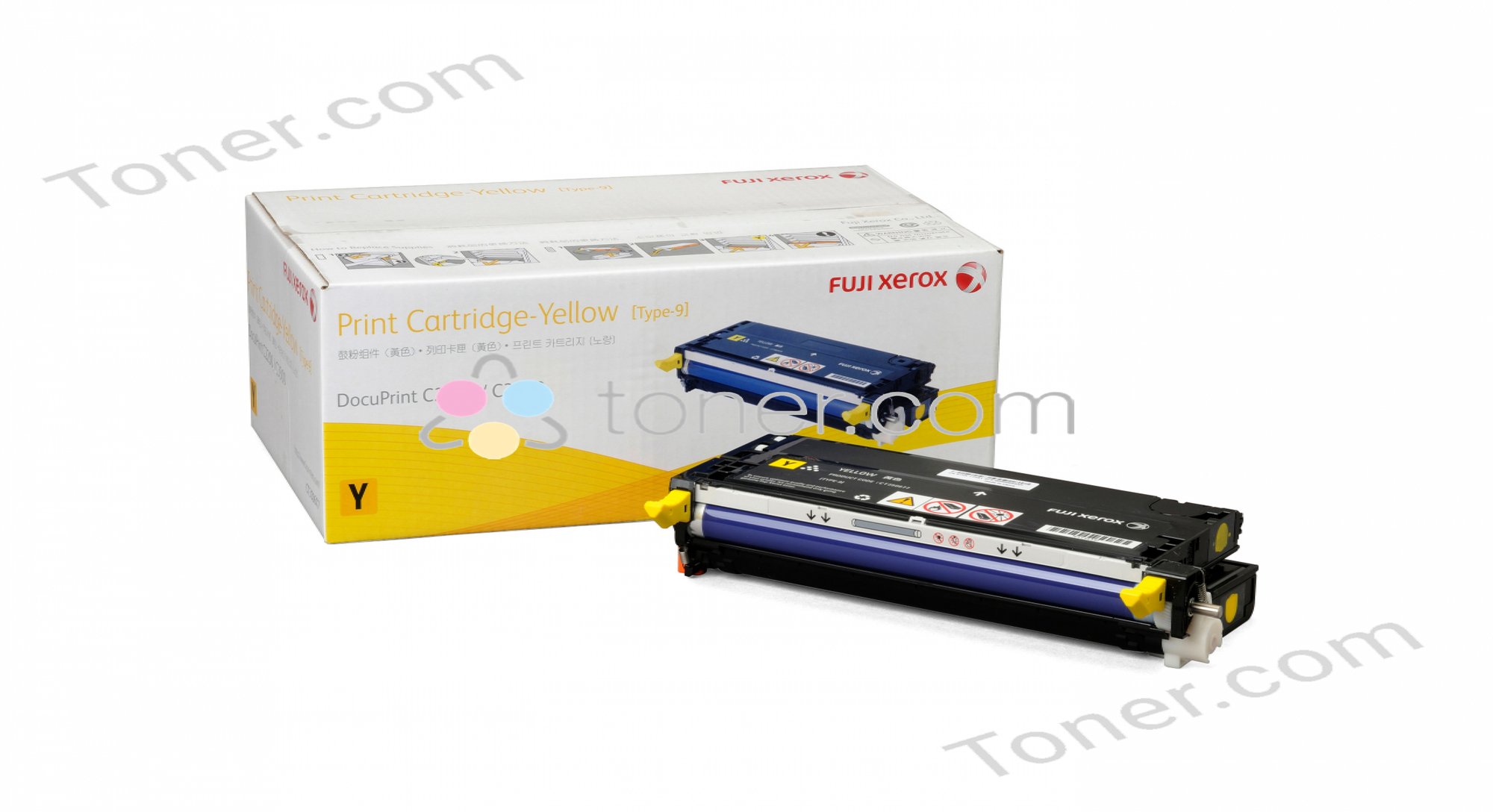 Fuji Xerox CT350677 Yellow HY Fuji Xerox — view 2