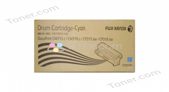Fuji Xerox CT351101 Cyan Drum Fuji Xerox — view 2