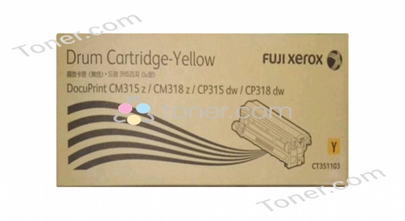Fuji Xerox CT351103 Yell Drum Fuji Xerox — view 2