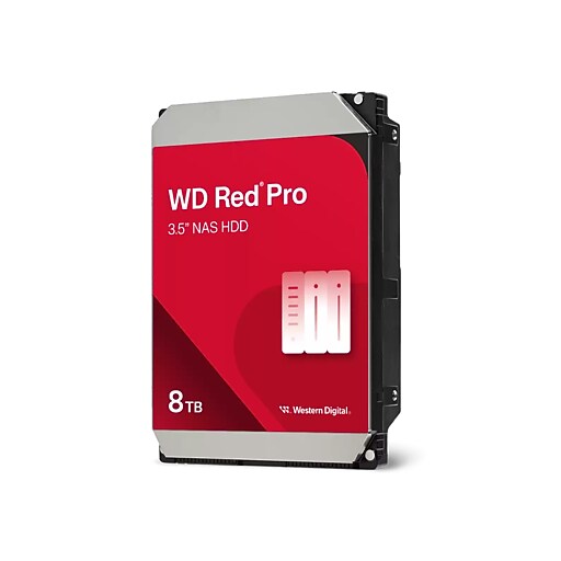 WD Red Pro 8TB HDD 3.5" NAS SATA 256MBS 7200RPM 5YRS Wty WD — view 2