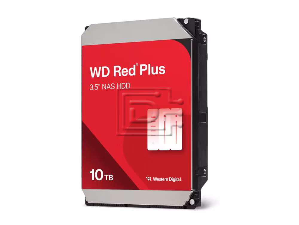 WD Red Plus 10TB HDD 3.5" NAS SATA 512MBS 7200RPM 3YRS Wty WD — view 2