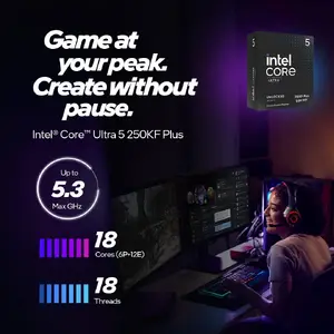 Intel Core Ultra 5 Processor 250KF Plus 30M Cache, Up to 5.30 GHZ FCLGA18W Intel — view 2